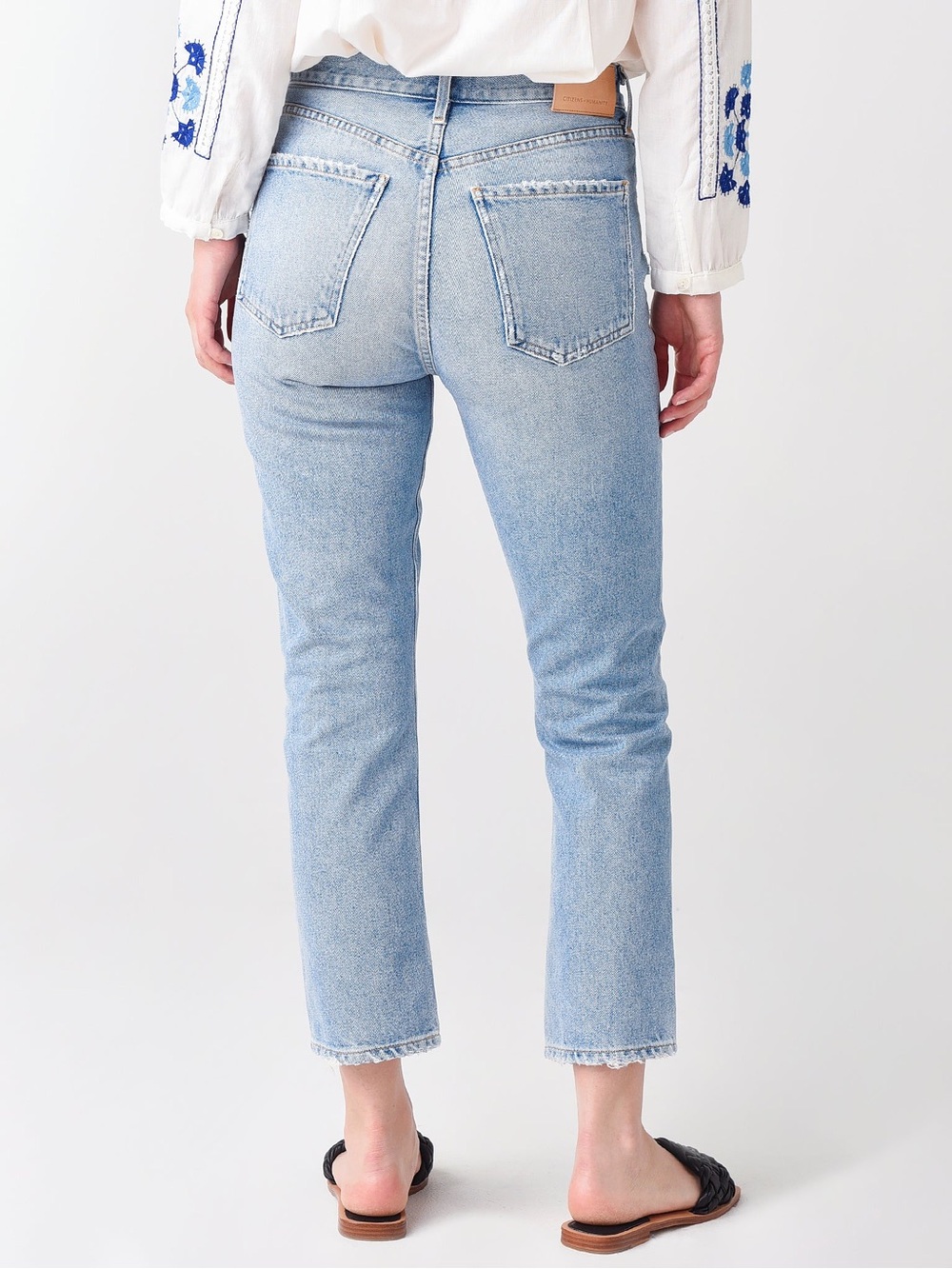 Citizens of humanity high rise crop Charlotte jeans
